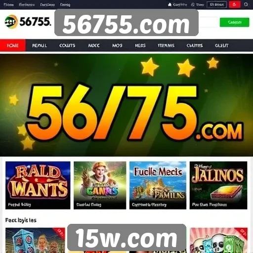 Avaliação do desempenho do site 56755.com em jogos online